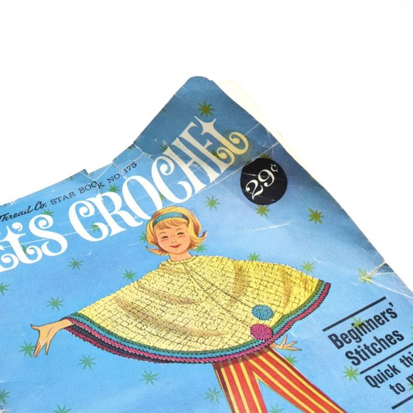 Vintage Let's Crochet Book 175 & Knit Crochet Embroider & Braid Book 173 - Picture 4 of 7